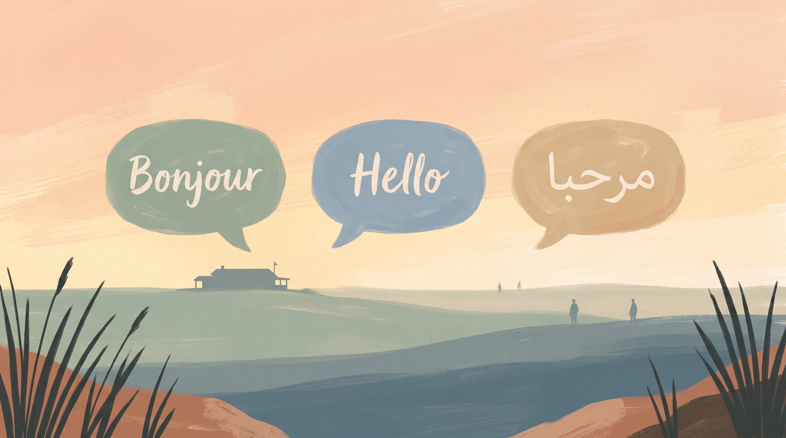 langues prises en charge · FR · EN · العربية